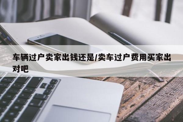 车辆过户卖家出钱还是/卖车过户费用买家出对吧