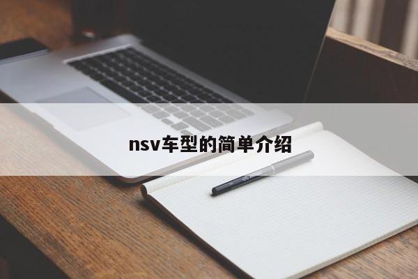 nsv车型的简单介绍