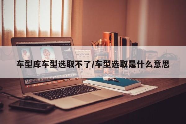 车型库车型选取不了/车型选取是什么意思